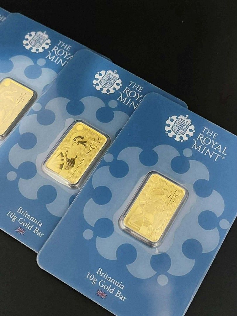 24k Britania Royal Mint Gold bar (Category: Precious Stones) located in Manila. Submitted by bhelgoldseller2ndaccount (Listing ID 1440407722, Image 3). Description: 1-2 grams- 11400 per gram 5-20grams - 11,200 per gram.