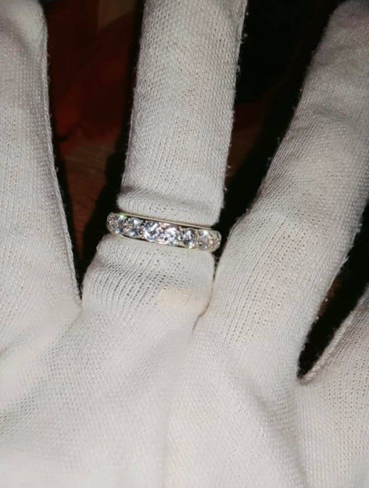 2ct round cut lab grown diamond engagement fully eternity (Category: Body Jewelry) located in Davao. Submitted by jewel808 (Listing ID 1440388091, Image 1). Description: 2ct round cut lab grown diamond engagement fully eternity ring 14k whitegold size: 7.
