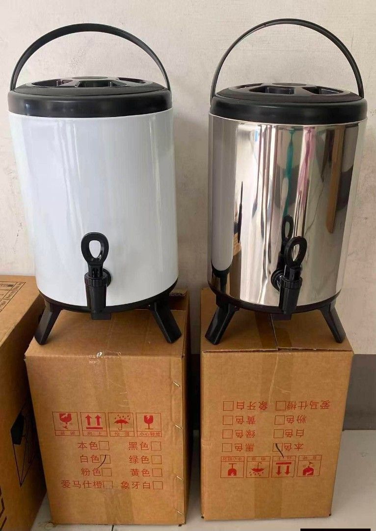 8L Juice Dispenser (Category: Food Organization & Storage) located in Manila. Submitted by lyfrancois14 (Listing ID 1440516409, Image 1). Description: ICE BUCKET （8 L ） SIZE ：35 CM X 25 CM X 20 CM POST COLOR AVAILABLE.