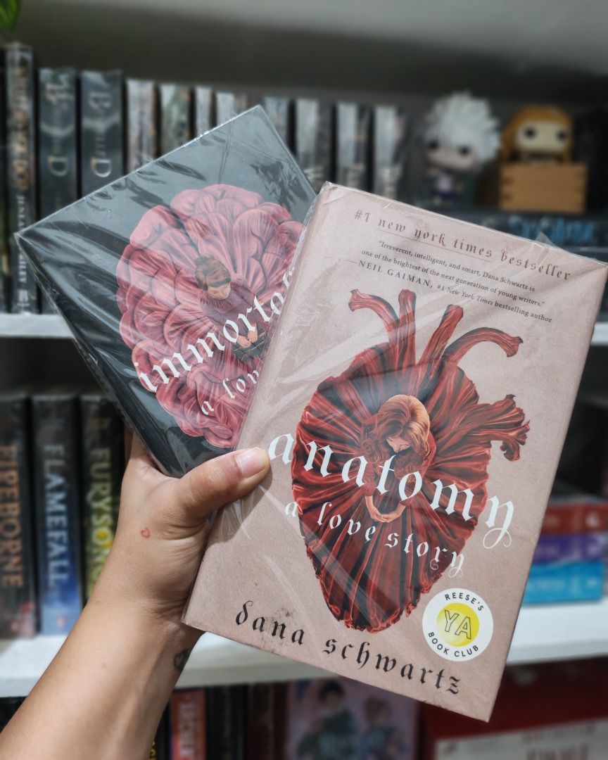 ANATOMY DUOLOGY — DANA SCHWARTZ (ANATOMY & IMMORTALITY) (Category: Storybooks) located in Cagayan de Oro. Submitted by bibliofaerie (Listing ID 1440388587, Image 1). Description: SOLD AS SET MOP: GCASH/MAYA/BPI MOD: J&T.