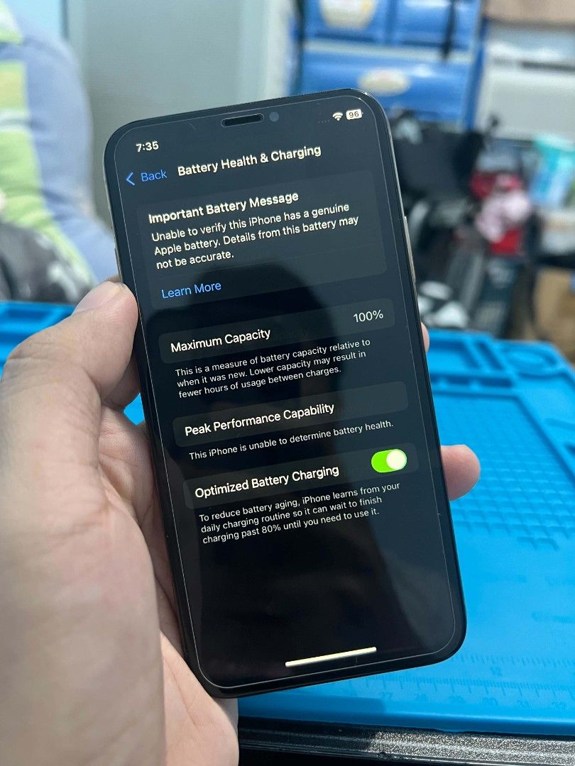 iPhone Xs (Gold) 64GB (Category: iPhone X Series) located in Taguig. Submitted by wiltech016 (Listing ID 1440403840, Image 2). Description: Quick Specs & Details: Model: Apple iPhone Xs Storage: 64GB Color: Gold Battery Health: 100% (Newly replaced) Condition & Features: ✅ Smooth OLED display with True Tone working perfectly. ✅ Cameras, speakers, microphone, and Wi-Fi are fully functional. ✅ Presentable physical condition; smooth back glass and s