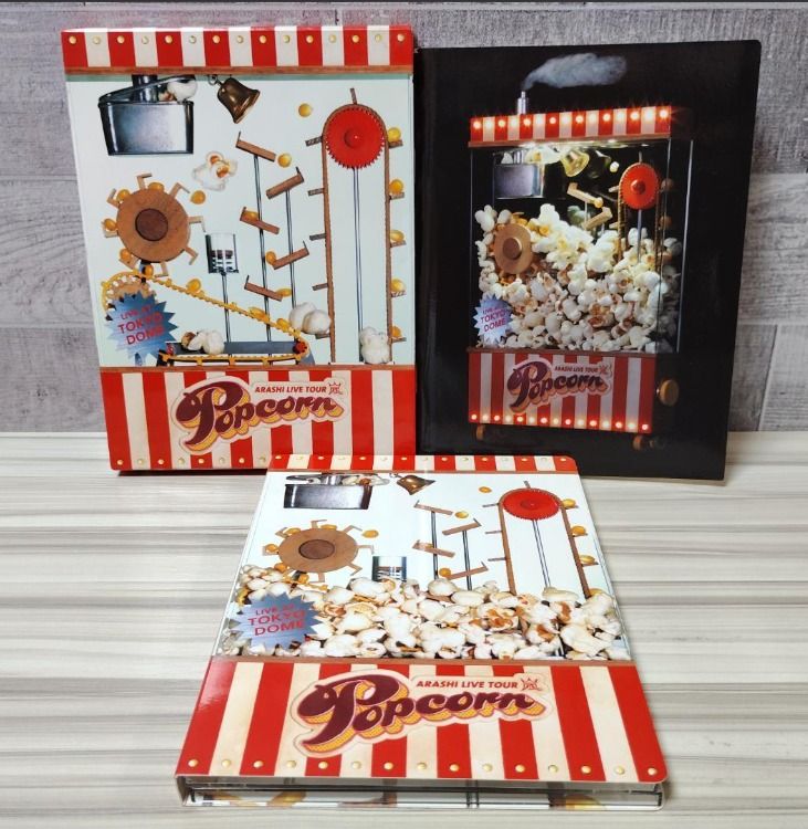Arashi Live Tour Popcorn DVD Set Tokyo Dome, Hobbies & Lifestyle