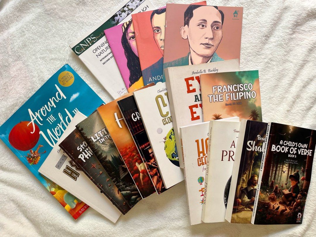 Assorted Homeschooling Books - Grade 3 Grade 4 (Category: Children's Books) located in Marilao. Submitted by inocianmay25 (Listing ID 1440479251, Image 1). Description: Homeschool Books for Grade 3 and Grade 4 ( direct message for the price) *Shipping via LBC *Delivery via Lalamove (Bulacan and nearby areas) PRELOVED BOOKS: (some are New and never used) * The Heroes by Charles Kingsley * Story of the Philippines by Adeline Knapp * Little House in
