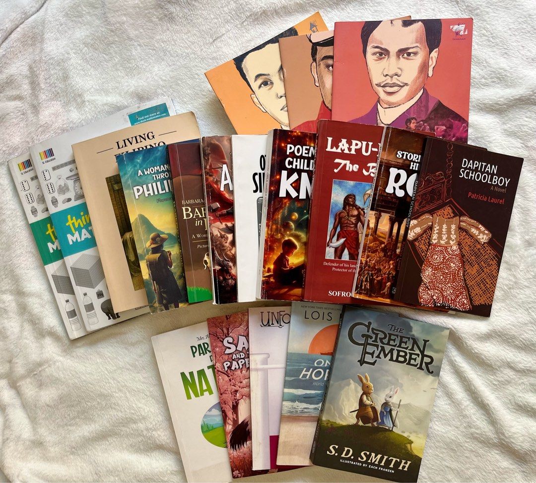 Assorted Homeschooling Books - Grade 3 Grade 4 (Category: Children's Books) located in Marilao. Submitted by inocianmay25 (Listing ID 1440479251, Image 2). Description: Homeschool Books for Grade 3 and Grade 4 ( direct message for the price) *Shipping via LBC *Delivery via Lalamove (Bulacan and nearby areas) PRELOVED BOOKS: (some are New and never used) * The Heroes by Charles Kingsley * Story of the Philippines by Adeline Knapp * Little House in