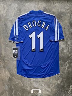 Chelsea FC Hazard Drogba Oscar 14/15 season retro jersey, Men's