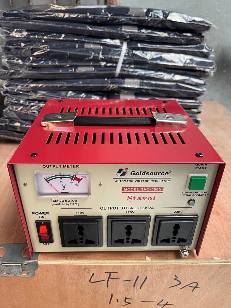 Automatic Voltage Regulator ( AVR ) (Category: Everything Else Others) located in Manila. Submitted by joeyroque09 (Listing ID 1440469492, Image 3). Description: Automatic Voltage Regulator ( AVR ) specs: 500VN.