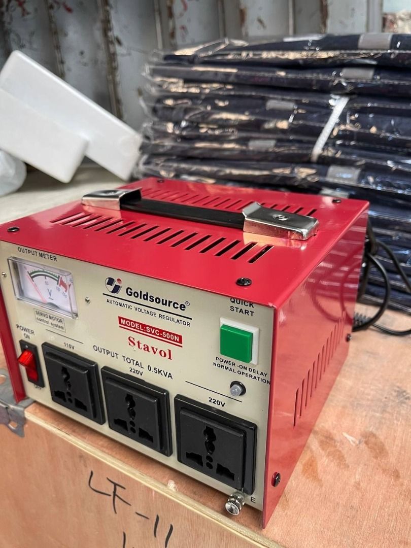 Automatic Voltage Regulator ( AVR ) (Category: Everything Else Others) located in Manila. Submitted by joeyroque09 (Listing ID 1440469492, Image 1). Description: Automatic Voltage Regulator ( AVR ) specs: 500VN.