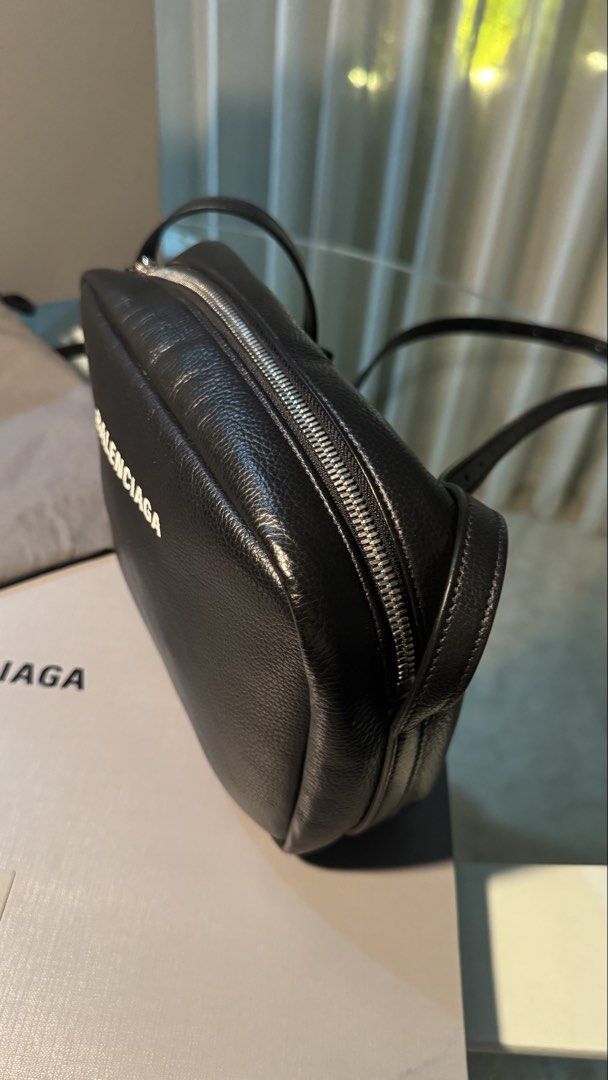 Balenciaga Everyday S Camera Bag (Category: Luxury Bags & Wallets) located in San Fernando. Submitted by mnlt_o (Listing ID 1440513121, Image 3). Description: Purchased from the official Balenciaga Store in Seibu Shibuya, Tokyo, Japan. Used only a few times and still in excellent condition, almost good as new. Perfect for everyday use with its sleek and timeless design. Includes: • Original paper bag • Tags/cards • Original dust bag 100% authenti