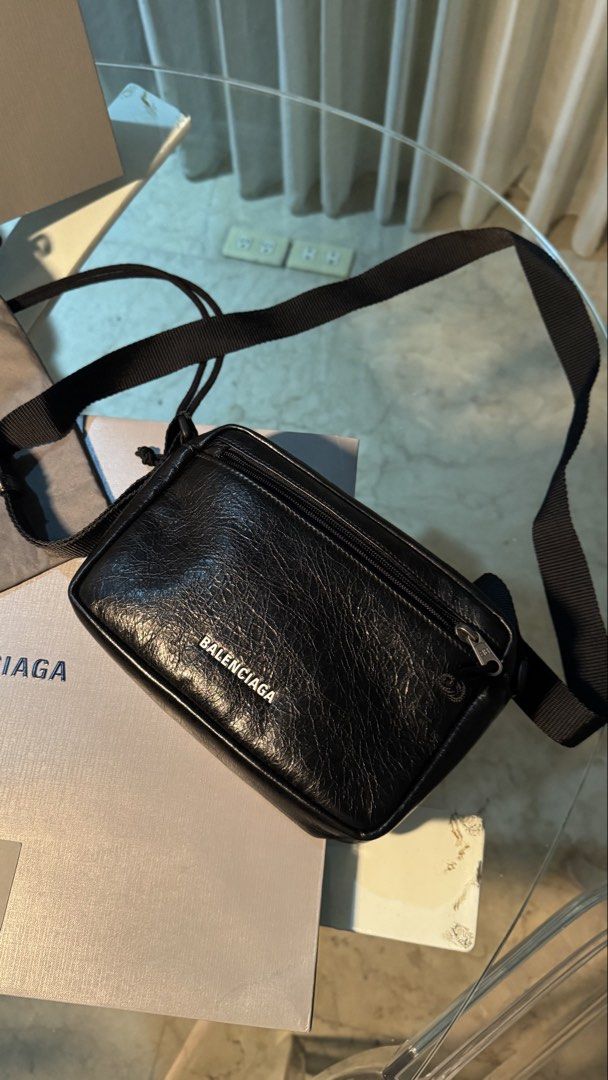 Balenciaga Explorer Shoulder Bag (Category: Luxury Bags & Wallets) located in San Fernando. Submitted by mnlt_o (Listing ID 1440512064, Image 2). Description: Purchased from the official Balenciaga Store in Seibu Shibuya, Tokyo, Japan. Used only a few times and still in excellent condition, almost good as new. Perfect for everyday use with its sleek and timeless design. Includes: • Original paper bag • Tags/cards • Original dust bag 100% authenti