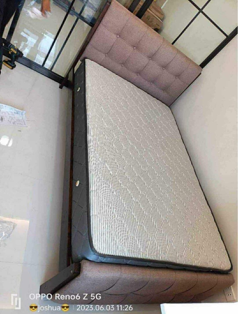 Bed frames (Category: Bed Frames & Mattresses) located in Manila. Submitted by lykcacamacho (Listing ID 1440480760, Image 1). Description: 🛋️ Need Furniture Today? 🚚 ✔ Same-Day Delivery & Pick-Up ✔ Quality & Affordable Furniture ✔ DTI Registered 💯 VZR Home Furnishing Store 🏡 Your trusted Home & Office Furniture shop! Available: Sofa Beds, Bed Frames, Office Chairs, Tables, Cabinets, Lockers, Wardrobes, Dining Tables, Storage Racks & more ✨ 📞
