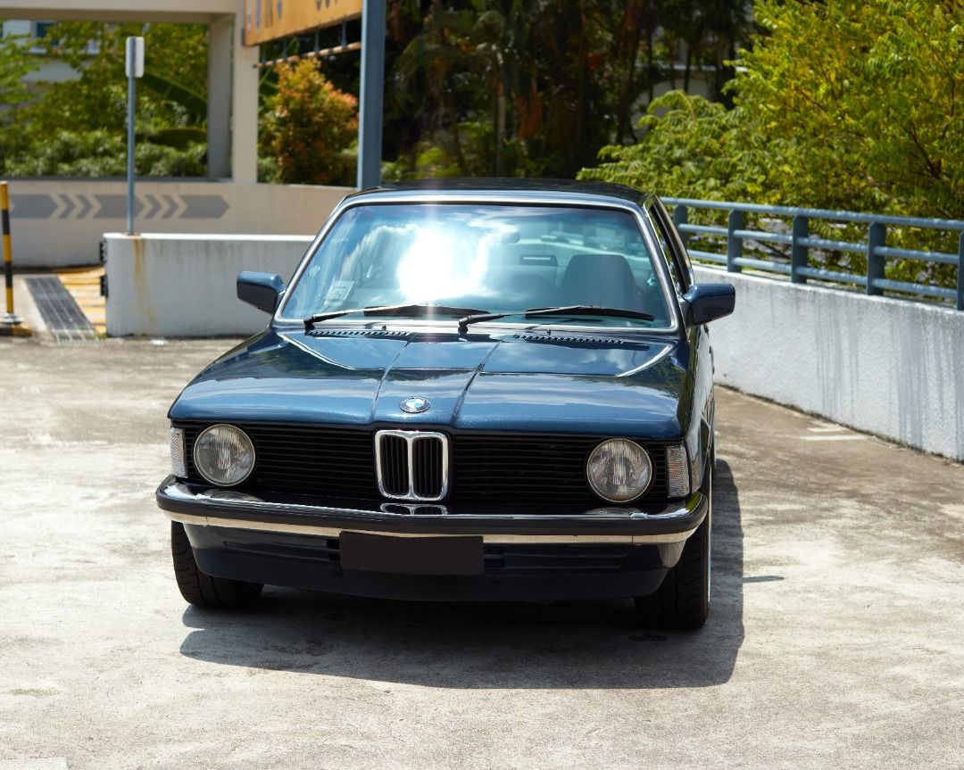 BMW 3 Series Coupe 315 Manual (Category: Used Cars) located in Singapore. Submitted by j.appaloosa (Listing ID 1440529232, Image 2). Description: Local black plate BMW E21 with over 4 years COE - alot of money spent on restomod. Proper paint job with new rubbers all around. SMZ90Z plate included. All new interior with new carpet, door panels, headliner, seat belts, Nappa leather seats, dash wrap. Also new stainless steel bumpers, badges, soundpro