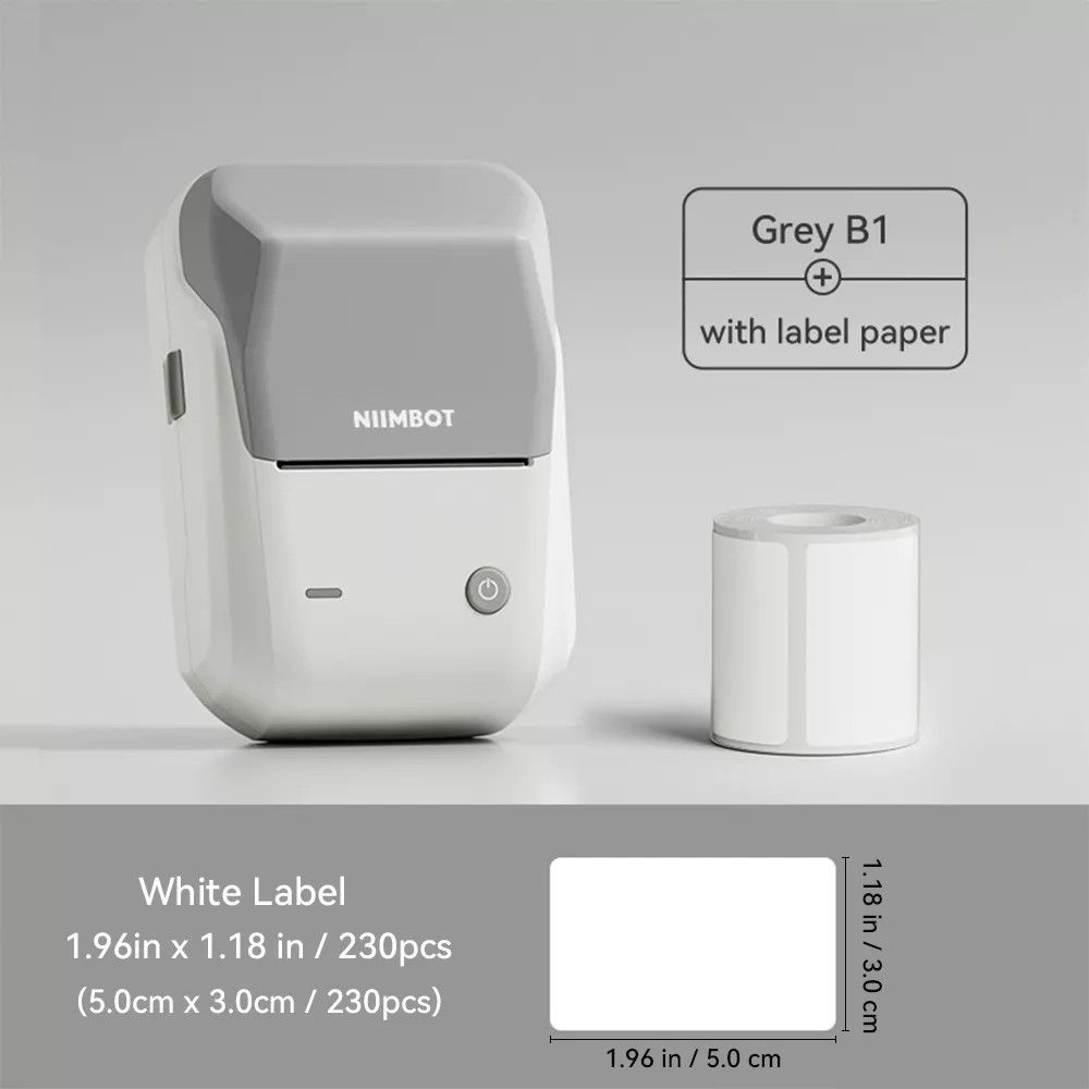BNIB NIIMBOT Label Printer B1 Wireless Bluetooth Thermal Printer466573924804874241