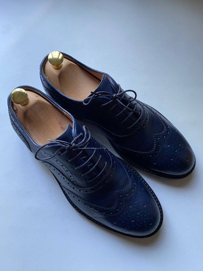 Breuer Blue Brogues (Category: Casual Shoes) located in Cagayan de Oro. Submitted by thrift_crate.ph (Listing ID 1440560529, Image 3). Description: 𝐒𝐢𝐳𝐞: 8US / 26cm 𝐂𝐨𝐧𝐝𝐢𝐭𝐢𝐨𝐧 𝐫𝐚𝐭𝐞: 10/10 𝐂𝐨𝐥𝐨𝐫 𝐫𝐚𝐭𝐞: 10/10 Issue/s: NO ISSUES.