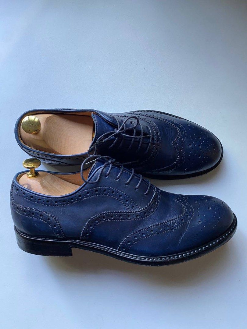 Breuer Blue Brogues (Category: Casual Shoes) located in Cagayan de Oro. Submitted by thrift_crate.ph (Listing ID 1440560529, Image 2). Description: 𝐒𝐢𝐳𝐞: 8US / 26cm 𝐂𝐨𝐧𝐝𝐢𝐭𝐢𝐨𝐧 𝐫𝐚𝐭𝐞: 10/10 𝐂𝐨𝐥𝐨𝐫 𝐫𝐚𝐭𝐞: 10/10 Issue/s: NO ISSUES.