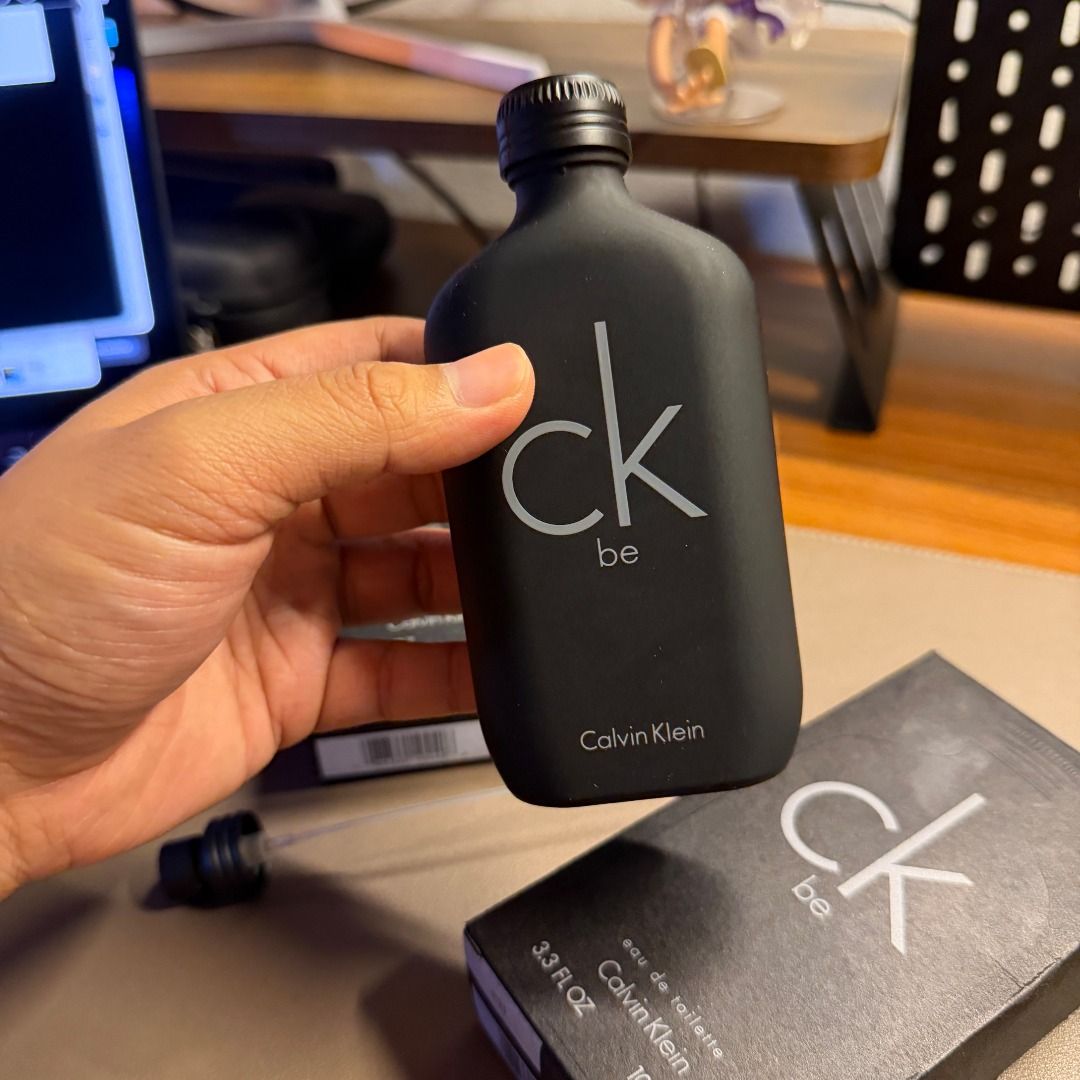 Calvin Klein CK Be Eau de Toilette 100ml (Category: Fragrance & Deodorants) located in Navotas City. Submitted by darkseed4 (Listing ID 1440457535, Image 2). Description: Calvin Klein CK Be Eau de Toilette 100ml (Brand New). Original. - Calvin Klein CK Be Eau de Toilette - 100ml bottle - Comes with original box - Scent profile: Fresh and unisex.
