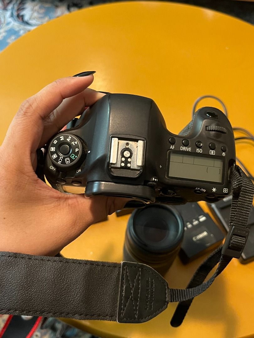 Canon EOS 6D DSLR With Bag and Lens (Category: Cameras) located in Manila. Submitted by lia_______ (Listing ID 1440493745, Image 2). Description: Includes: • Canon EOS 6D (WG) DSLR body • Canon EF 75–300mm f/4–5.6 III lens (Telephoto) Batteries (4 total): • 1 Original Canon LP-E6 • 1 Pisen LP-E6 • 2 RAVPower LP-E6 Accessories: • 2 Battery chargers • 1 Camera bag Freebies: • Amazon Basics External Flash (M, S1, S2 modes) RFS: Upgrade Meetup: Manda