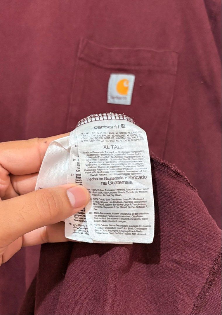 Carhartt k87 (Category: Tshirts & Polo Shirts ) located in Quezon City. Submitted by dopestfinds (Listing ID 1440426936, Image 3). Description: Carhartt k87 Xl tall 27.5x34.5.