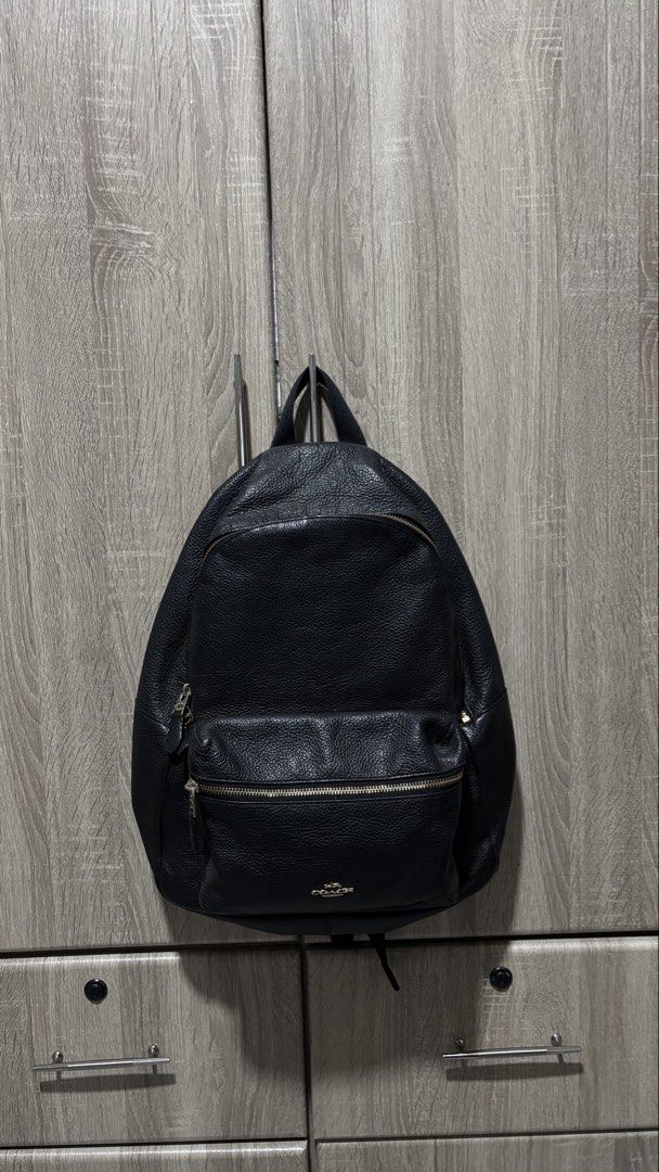 Coach Charlie Backpack (Category: Backpacks) located in Cainta. Submitted by bagbragsbygab (Listing ID 1440537360, Image 1). Description: - 100% original - YKK zip - Gold hardware, no tarnish - No rubs cracks or bakbak - Clean inside and out - Looks really good and smells good.