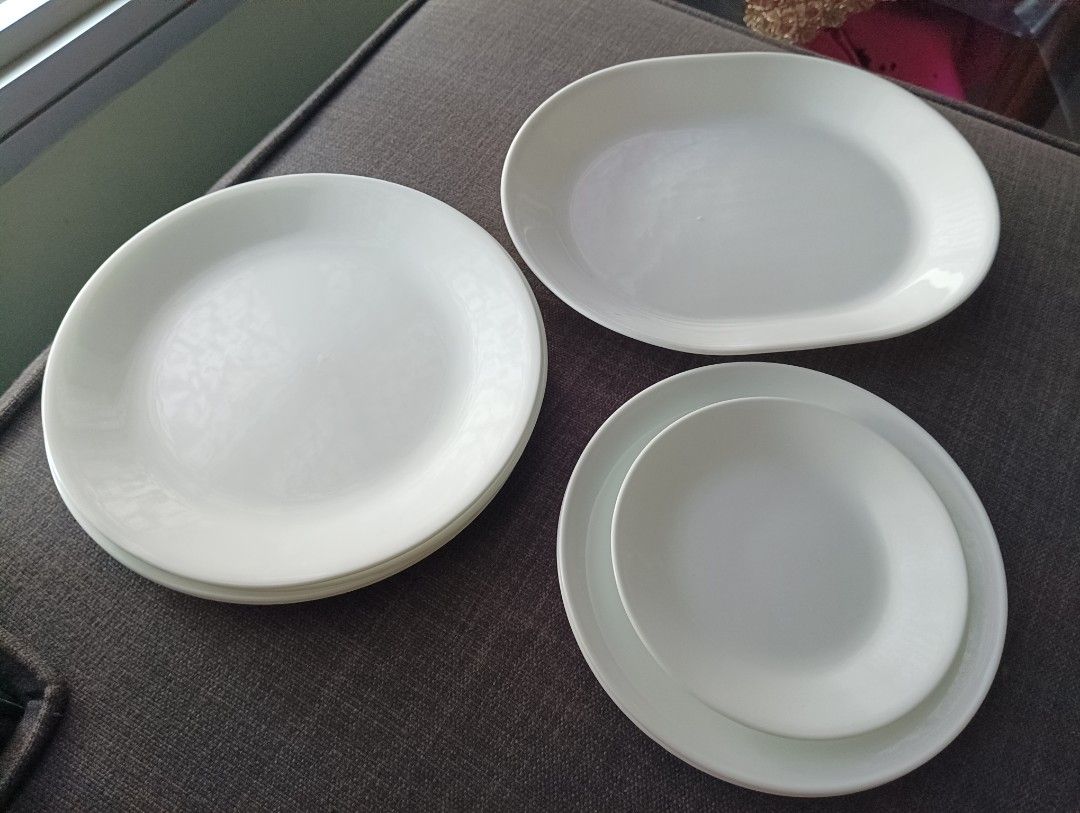 Corelle winter frost white 8 pcs set ...466276634182952963