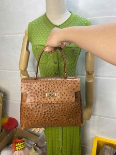 High-End Genuine Ostrich Leather Bag  Collection item 1