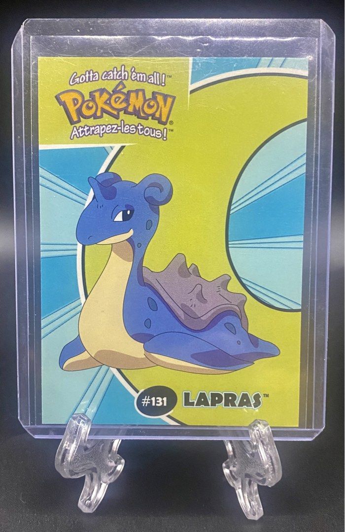Danone Pokemon Series Sale! (Category: Character Goods) located in Angeles City. Submitted by lensongsong (Listing ID 1440462955, Image 2). Description: Php700.00 2000 Danone Series Pikachu #3 Php900.00 2000 Danone Series Lapras #24.