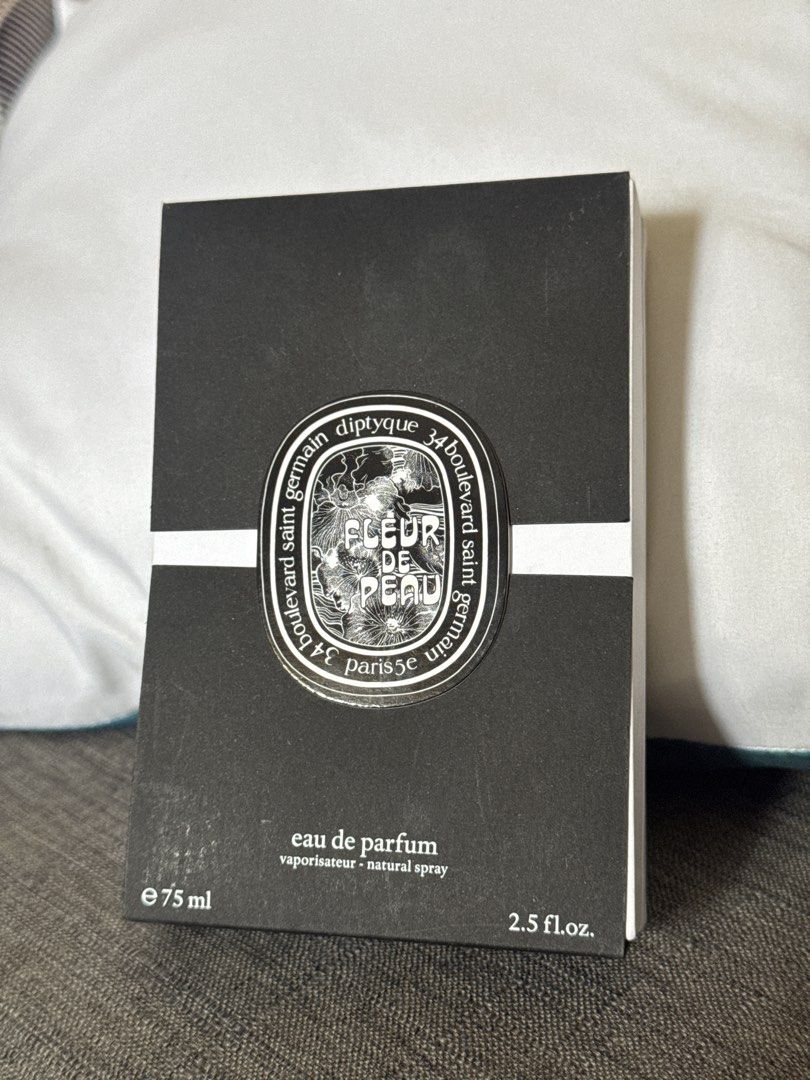 Diptyque Eau de Parfum Fleur de Peau 75ml (Category: Fragrance & Deodorants) located in Makati City. Submitted by nglcrl07 (Listing ID 1440406542, Image 1). Description: Bought from greenbelt .