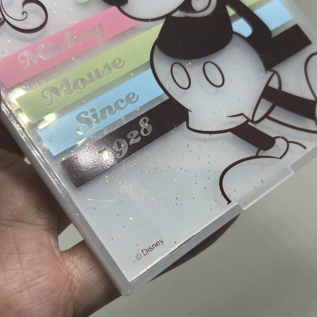 DISNEY MICKEY MOUSE FOLDABLE MIRROR (Category: Mirrors) located in Quezon City. Submitted by kitsune.treasures (Listing ID 1440546005, Image 3). Description: *First to pay policy! *1 day reservation only. Failure to pay on time, auto cancel. 📍Quezon City * MOD: J&T | Lalamove * MOP: GCASH | BPI 📦ON HAND AND READY TO SHIP CONDITION: WHAT YOU SEE IS WHAT YOU GET. Dimensions: Kindly check the photos for the actual measurements. Please check all th