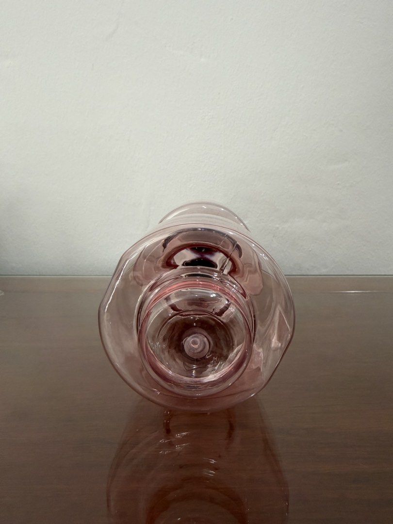 Dumbbell Shaped Water Bottle Pink466395798648934402
