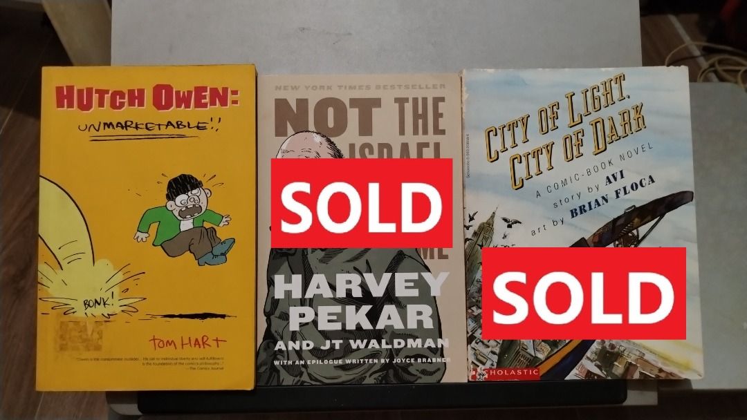 BUNDLE SALE: Comics and Graphic Novels (Category: Comics & Manga) located in Antipolo. Submitted by letmesumup (Listing ID 1431729555, Image 3). Description: BUNDLE SALE: Comics and Graphic Novels BUNDLE OF 3 OR TAKE-ALL: PRICES NEGOTIABLE Delivery fee shouldered by buyer Mode of Payment: Gcash, BDO Mode of Delivery: J&T Express, Grab, Lalamove (only within Metro Manila area) NOTE: Deliveries will be made during weekends, but feel free to DM me a