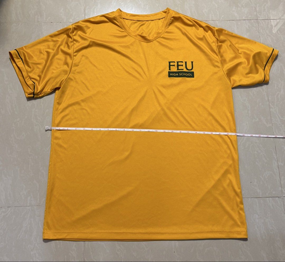 FEU High School Dri-fit shirt (Category: Tshirts & Polo Shirts ) located in Quezon City. Submitted by keithleenn (Listing ID 1440577229, Image 1). Description: -Payment First Policy (Gcash) - l: 29in w: 23in -no flaws -no ww -NO COD rfs: decluttering Lalamove / J&T Buyer arranges shipment .