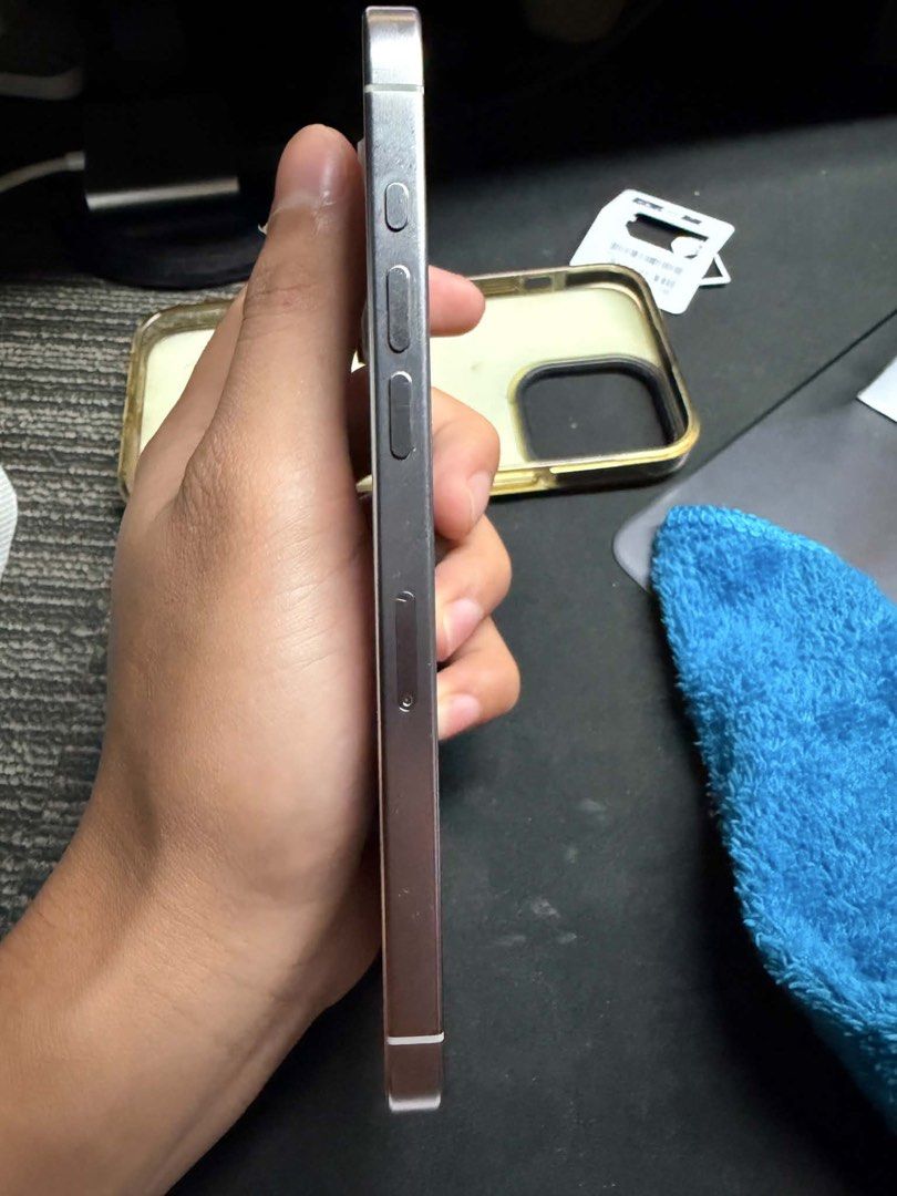 FOR SALE IPHONE 15 PRO MAX 265 GB (Category: iPhone 15 Series) located in Caloocan City. Submitted by joshgem (Listing ID 1440416590, Image 2). Description: NO REPAIR HISTORY ISSUE MINIMAL DENTS 88% BH 728 CYCLE COUNT INCLUSION BOX ONLY WITH RECEIPT.
