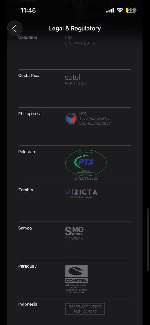 FOR SALE IPHONE 15 PRO MAX 265 GB (Category: iPhone 15 Series) located in Caloocan City. Submitted by joshgem (Listing ID 1440416590, Image 1). Description: NO REPAIR HISTORY ISSUE MINIMAL DENTS 88% BH 728 CYCLE COUNT INCLUSION BOX ONLY WITH RECEIPT.