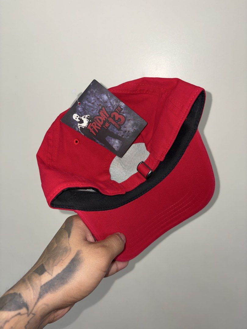 Friday The 13th Camp Crystal Lake Hat (Category: Caps & Hats) located in Kawit. Submitted by hatvibelimited (Listing ID 1440568242, Image 3). Description: BRANDNEW / ORiGiNAL ONE SiZE FiTS MOST Make an offer, don’t be shy! 😊👌 *Shipping Nationwide via LBC Express* 💸Payment first tru GCash 🚫No COD/COP 📍Location: Kawit, Cavite 🛵 Pwede COD via Lalamove delivery sa mga nearby areas..