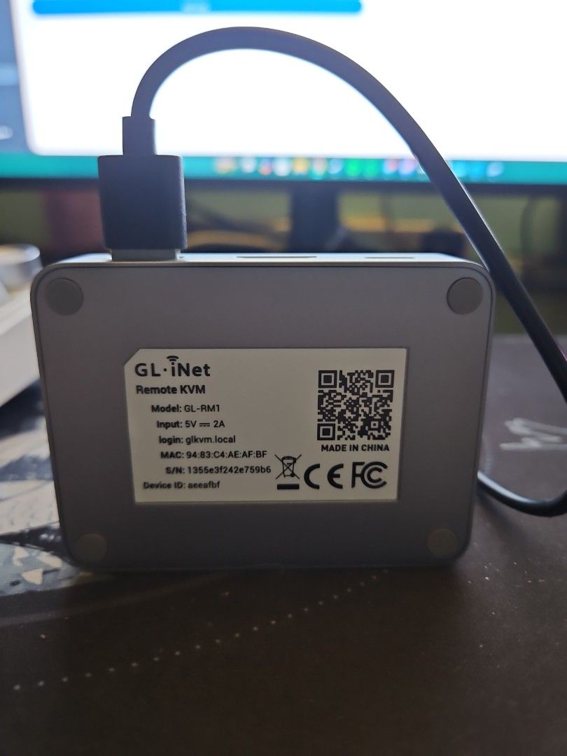 GL-iNet Remote KVM Model CL-RU1466684449999431681
