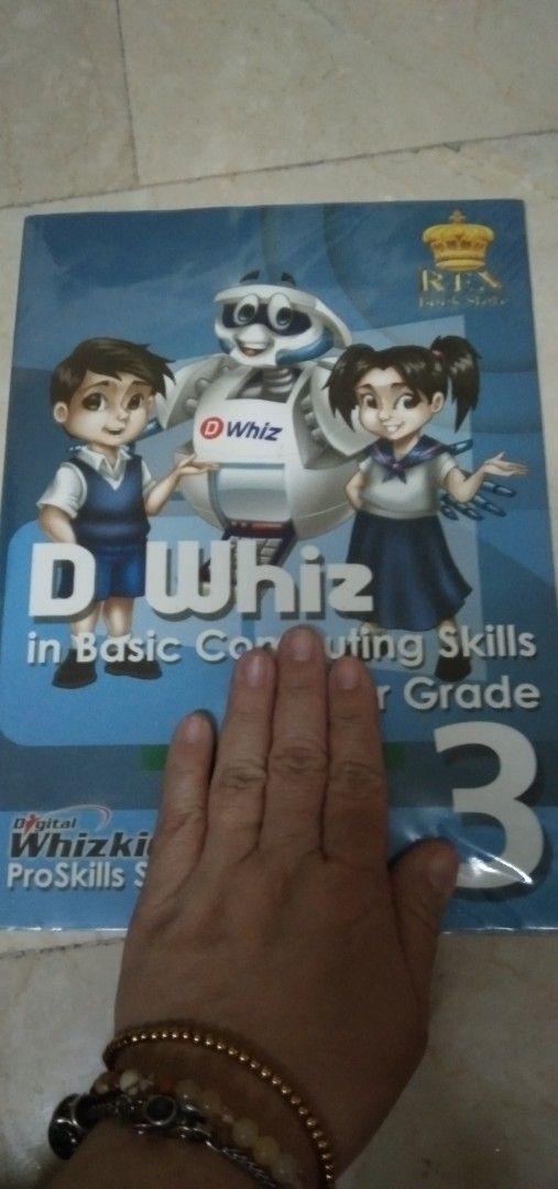 Gr3 computer book d whiz (Category: Textbooks) located in Quezon City. Submitted by eidorableshop (Listing ID 1440513461, Image 1). Description: .