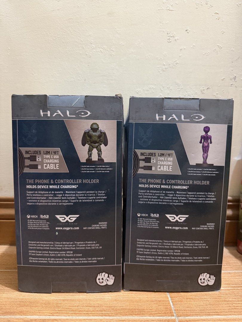 Halo Combat Evolved 20th Anniversary 2pk Cable Guy Phone and Controller Holder (Category: Controllers) located in Mandaluyong City. Submitted by imagsan (Listing ID 1440568659, Image 2). Description: Brand New Never Use Original / Legit / Authentic .