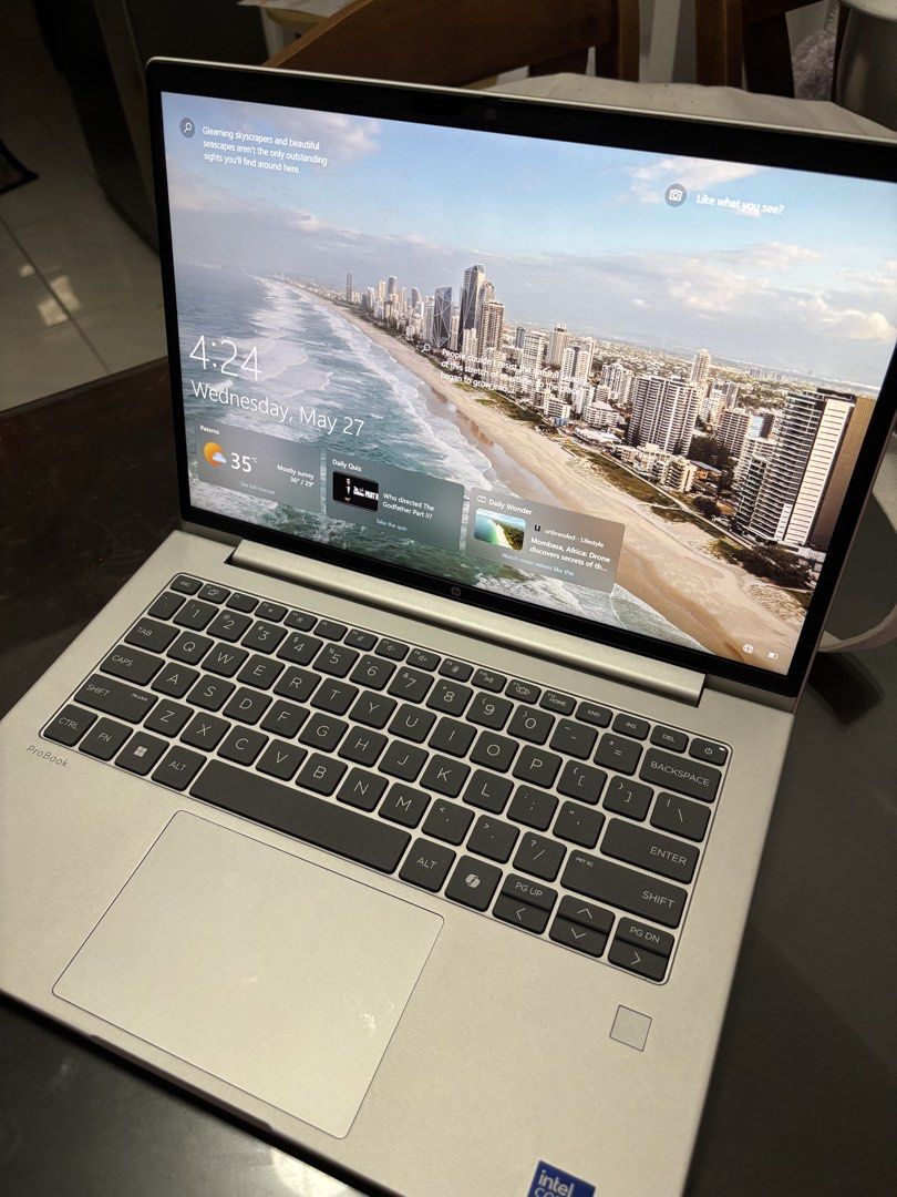 Hp ProBook G1i 14 512gb (Category: Laptops & Notebooks) located in Pasig City. Submitted by decluttersbycaely (Listing ID 1440577759, Image 1). Description: Lightly used - Smooth -charger -test to sawa -Windows 11 RFS: Too many gadgets. .
