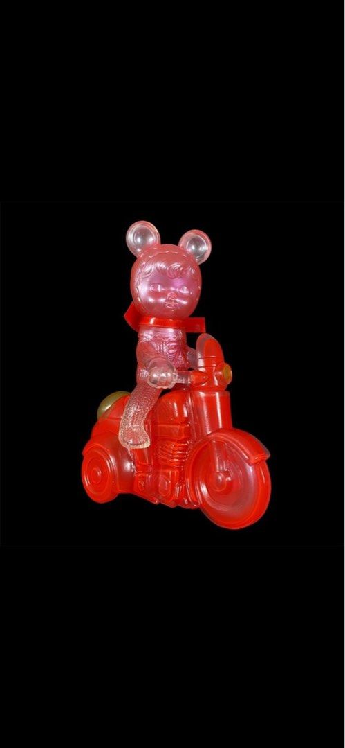 Ichibanboshi X Kodama Charmy Chan Red Sofubi Scooter (Category: Designer & Blind Box Toys) located in Quezon City. Submitted by jmp923 (Listing ID 1440530058, Image 1). Description: - Charmy Chan Red Sofubi - Pink & Gold with red scarf - 6” Tall by 5” Long - Ideal for display or play.