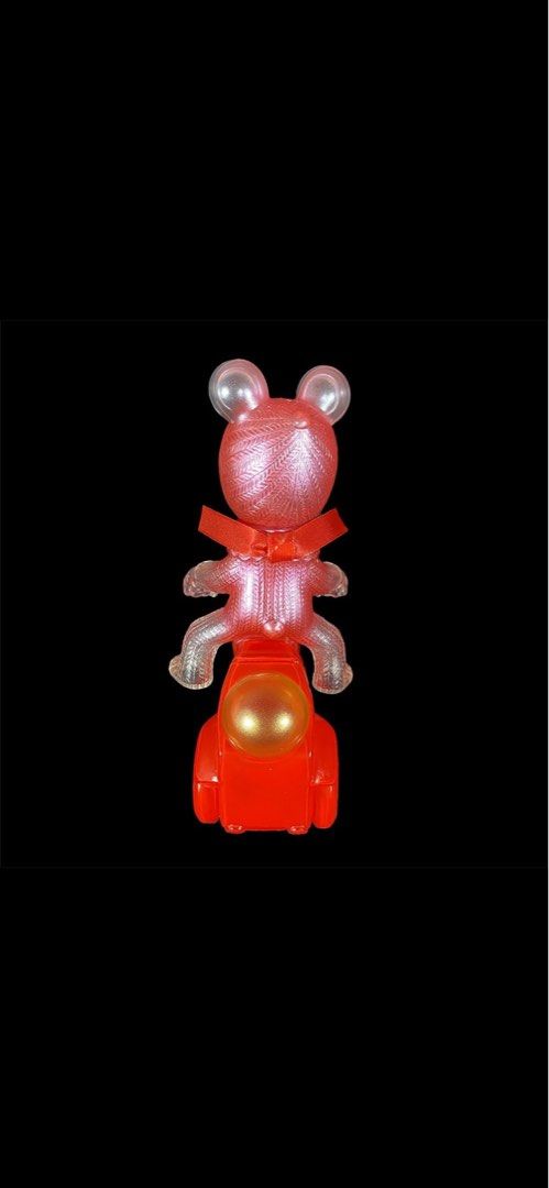 Ichibanboshi X Kodama Charmy Chan Red Sofubi Scooter (Category: Designer & Blind Box Toys) located in Quezon City. Submitted by jmp923 (Listing ID 1440530058, Image 3). Description: - Charmy Chan Red Sofubi - Pink & Gold with red scarf - 6” Tall by 5” Long - Ideal for display or play.