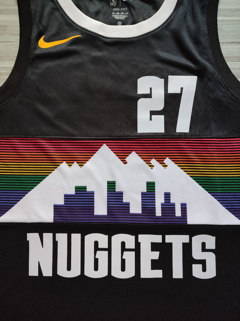 Jamal Murray Nuggets City Edition Bubble Jersey (Category: Activewear) located in Manila. Submitted by topjerseyph (Listing ID 1440529766, Image 3). Description: Jamal Murray Nuggets City Edition Bubble Jersey ₱1,250 each ▪️ All colorways are available ▪️ XS to XXL (Youth sizes also available) ▪️ Can be customized ▪️ Premium quality ▪️ Brand new More jersey designs are available. Made to order ETA 7-10 days Shipping & COD available nationwide via