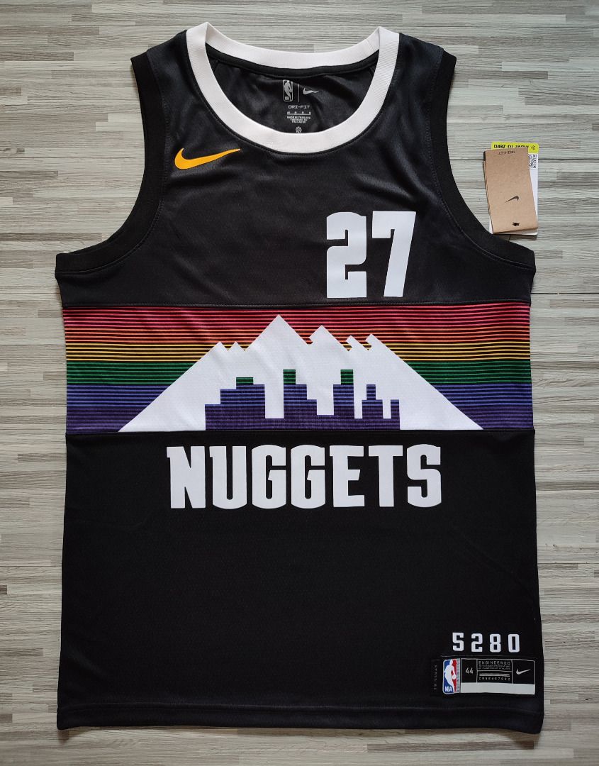 Jamal Murray Nuggets City Edition Bubble Jersey (Category: Activewear) located in Manila. Submitted by topjerseyph (Listing ID 1440529766, Image 2). Description: Jamal Murray Nuggets City Edition Bubble Jersey ₱1,250 each ▪️ All colorways are available ▪️ XS to XXL (Youth sizes also available) ▪️ Can be customized ▪️ Premium quality ▪️ Brand new More jersey designs are available. Made to order ETA 7-10 days Shipping & COD available nationwide via