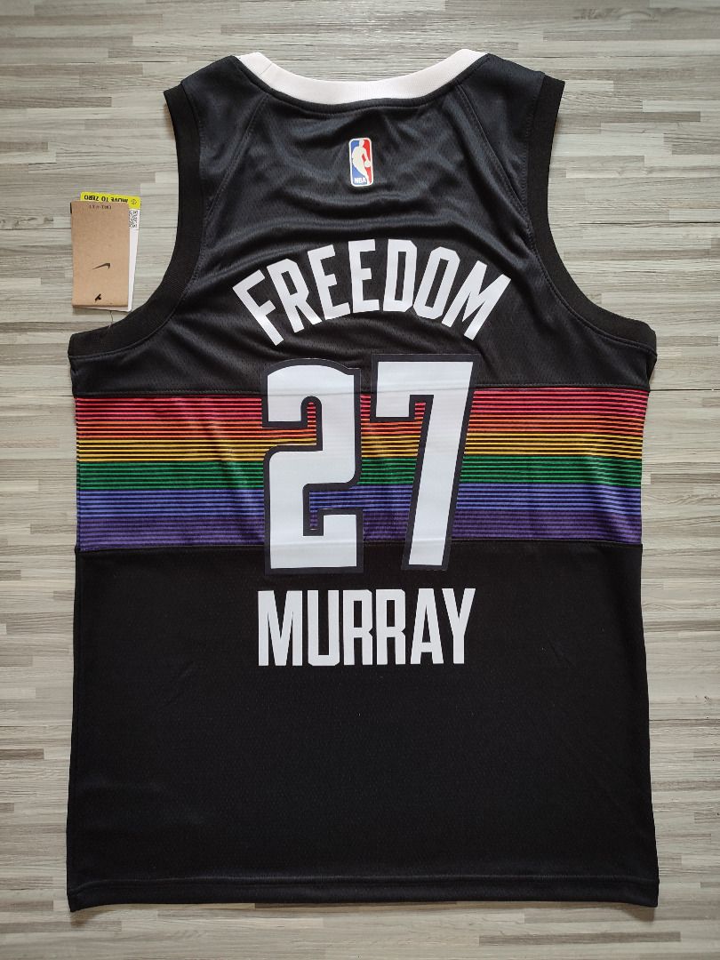 Jamal Murray Nuggets City Edition Bubble Jersey (Category: Activewear) located in Manila. Submitted by topjerseyph (Listing ID 1440529766, Image 1). Description: Jamal Murray Nuggets City Edition Bubble Jersey ₱1,250 each ▪️ All colorways are available ▪️ XS to XXL (Youth sizes also available) ▪️ Can be customized ▪️ Premium quality ▪️ Brand new More jersey designs are available. Made to order ETA 7-10 days Shipping & COD available nationwide via