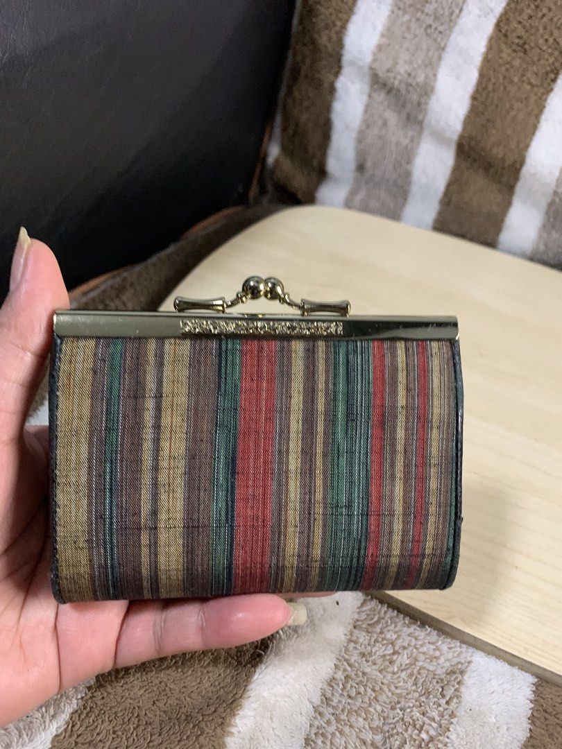 Japan cute kisslock wallet (Category: Purses & Pouches) located in Cabanatuan. Submitted by mjluxxejapan (Listing ID 1440535185, Image 1). Description: Fixed price matibay mganda quality aporox 4”x 3” meas details posted like new cond .