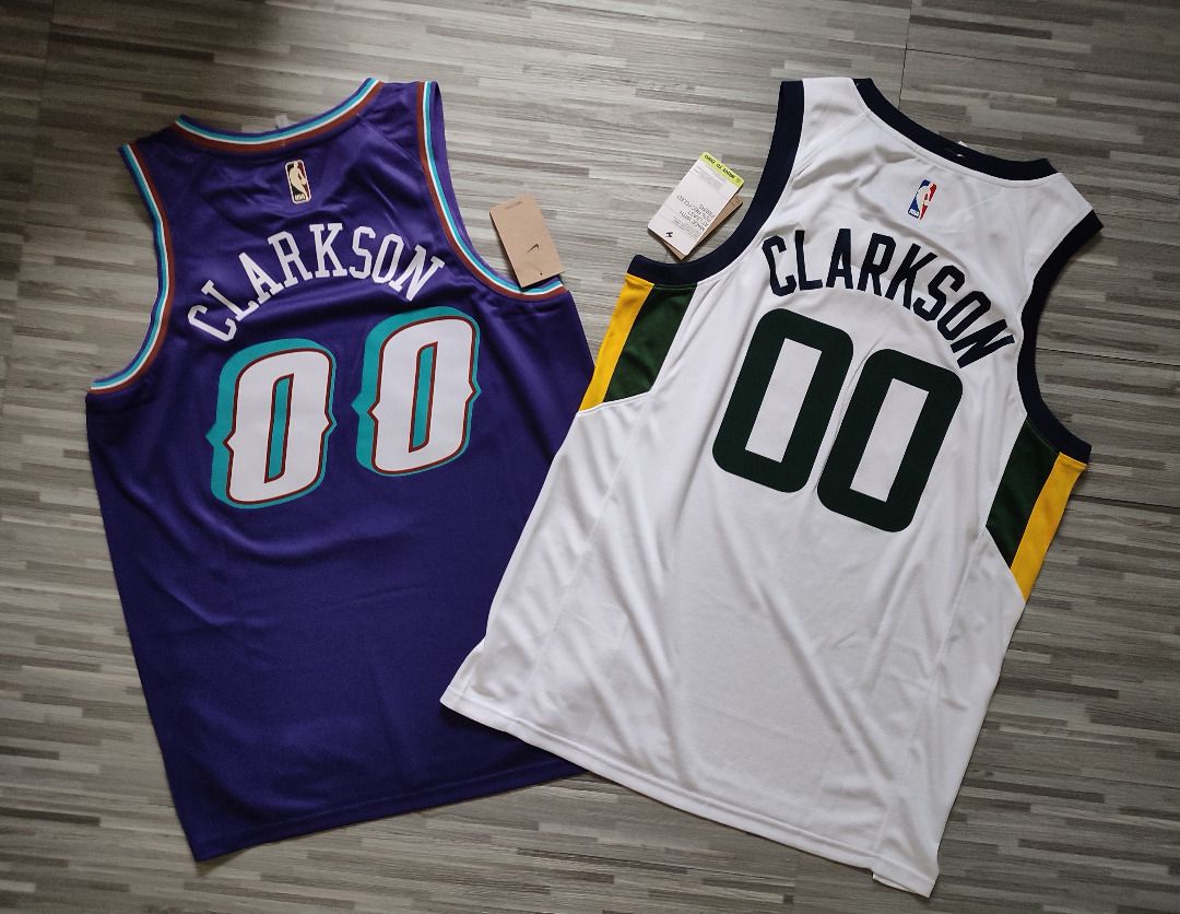 Jordan Clarkson Utah Jazz Jersey (Category: Activewear) located in Manila. Submitted by topjerseyph (Listing ID 1440527372, Image 2). Description: Jordan Clarkson Utah Jazz Jersey ₱1,250 each ▪️ All colorways are available ▪️ XS to XXL (Youth sizes also available) ▪️ Can be customized ▪️ Premium quality More jersey designs are available. Made to order ETA 7-10 days Shipping & COD available nationwide via Lalamove or LBC Location: Marikina City DM