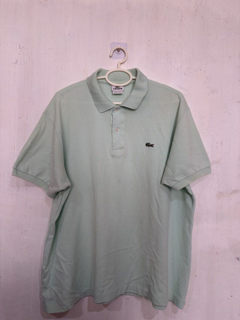 Lacoste Polo Shirt - Various Colors Available (Category: Tshirts & Polo Shirts ) located in Paranaque City. Submitted by lineasophia (Listing ID 1440403178, Image 2). Description: - Classic Lacoste polo shirts - Available colors: Light Blue, Mint Green, Lavender - Short sleeves with a two-button placket - Iconic embroidered crocodile logo on the chest - Versatile for casual or smart-casual wear - Made with comfortable and breathable fabric.