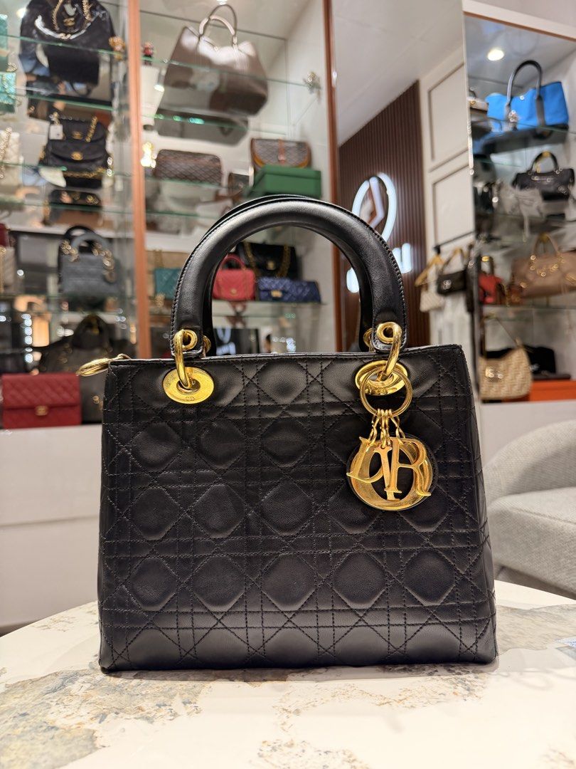 Lady Dior (Category: Luxury Bags & Wallets) located in Davao. Submitted by lux_find15 (Listing ID 1440389684, Image 1). Description: Vintage lady Dior in excellent condition .