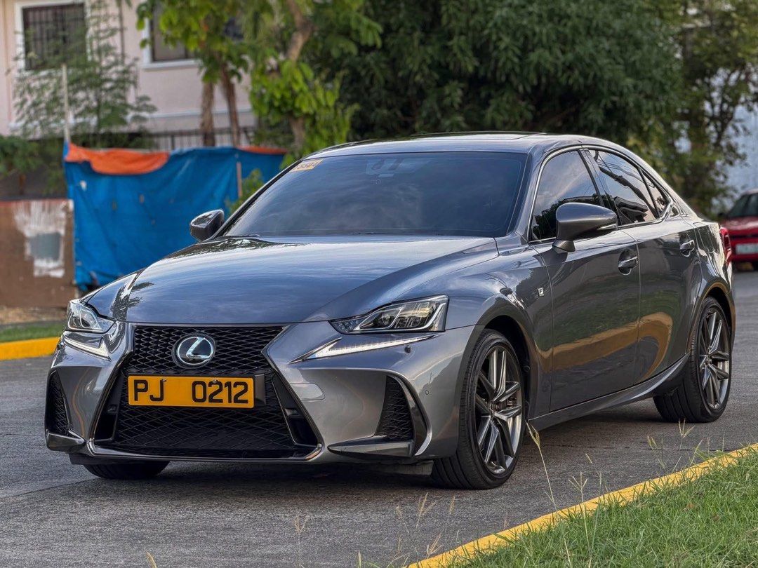 Lexus IS350 FSport Auto (Category: Used Cars) located in Manila. Submitted by quality_cars (Listing ID 1440564386, Image 3). Description: CLASSY / SPORTY = BEST OF BOTH WORLD PRISTINE CONDITION ✨ 2018 LEXUS IS350 FSPORT FOR SALE / SWAP / FINANCING 👍🏼 OWNER SELLER Year Aquired: 2018 Color: Nebula Gray Pearl Engine: 3.5-liter V6 Transmission: 6-Speed Mileage: 30,000 (Untampered) Plate Ending: 6 Details: Keyless Entry Push to Start Digital Gauge 1