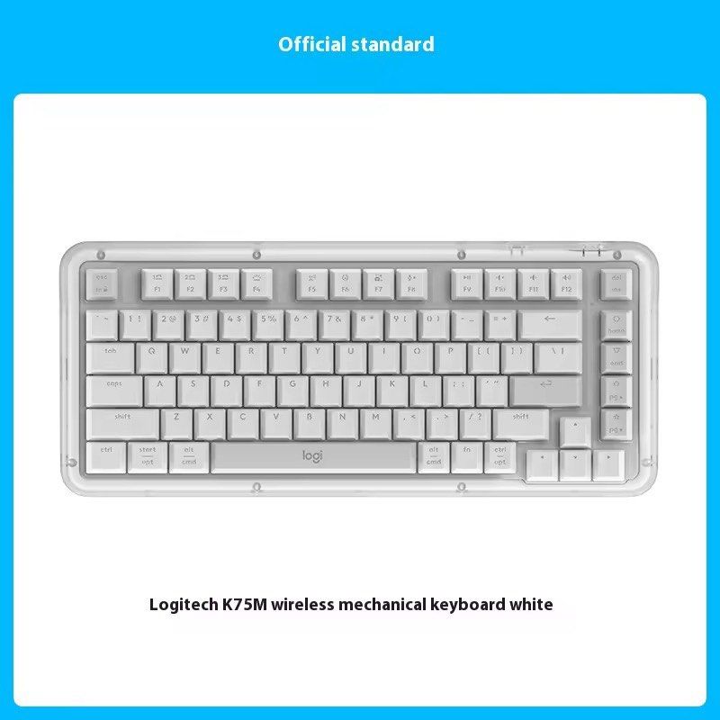 Logitech K75M Wireless Mechanical Keyboard White466549115360399360