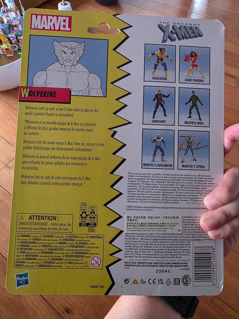Marvel Legends The Uncanny X-Men Wolverine Classic Figure (Category: Figurines & Statues) located in Quezon City. Submitted by watchesandthings (Listing ID 1440387127, Image 2). Description: - Classic Wolverine figure from The Uncanny X-Men line. - Comes in original, unopened packaging. - Includes alternate heads and hands for dynamic posing. - A must-have for any Marvel or X-Men collector. - Add this iconic character to your display today!.