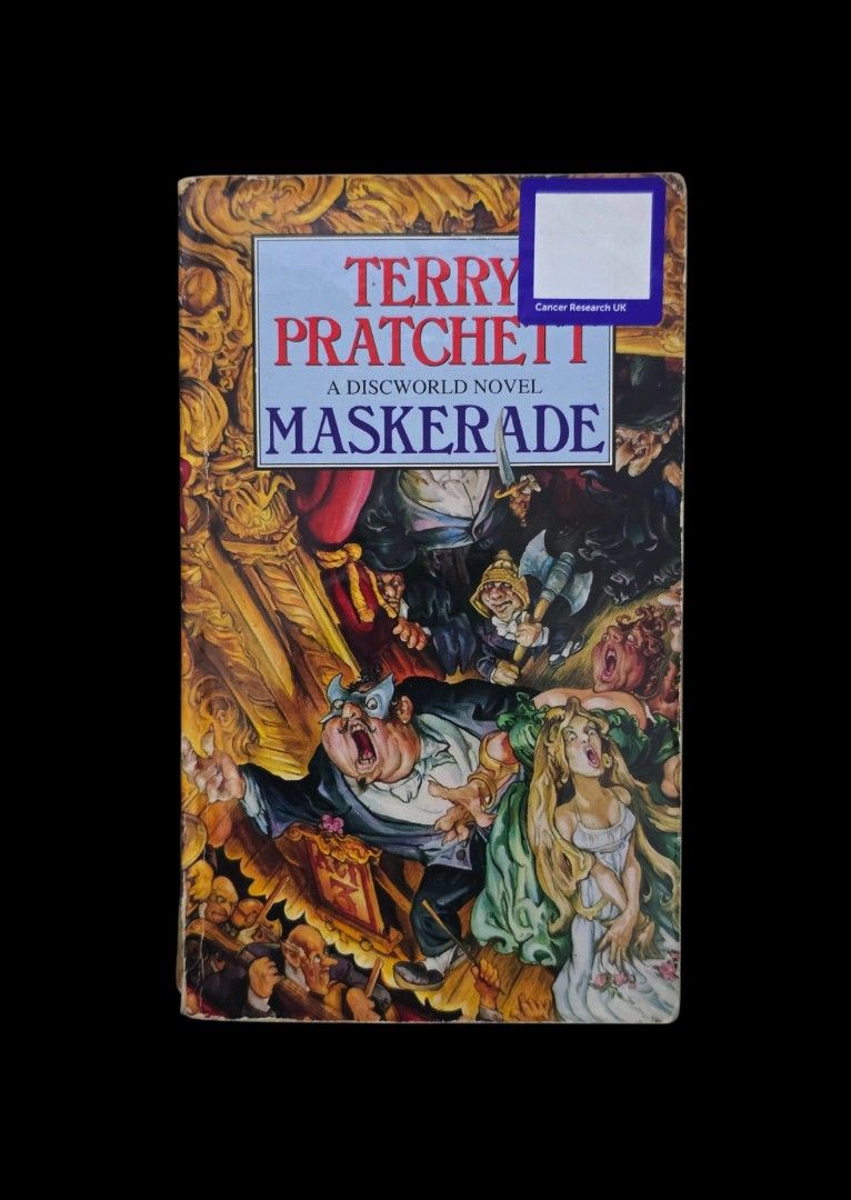 Masquerade by Terry Pratchett (Mass Market Paperback) (Category: Storybooks) located in Dasmarinas. Submitted by curatedreadsbykat (Listing ID 1440427049, Image 1). Description: ✨ Secondhand ✨ This is a preloved copy so kindly manage your expectations. May have flaws like dents, tanning, foxing, writings, etc. ✨ Kindly swipe left on the picture section of the listing to see the condition of the book..
